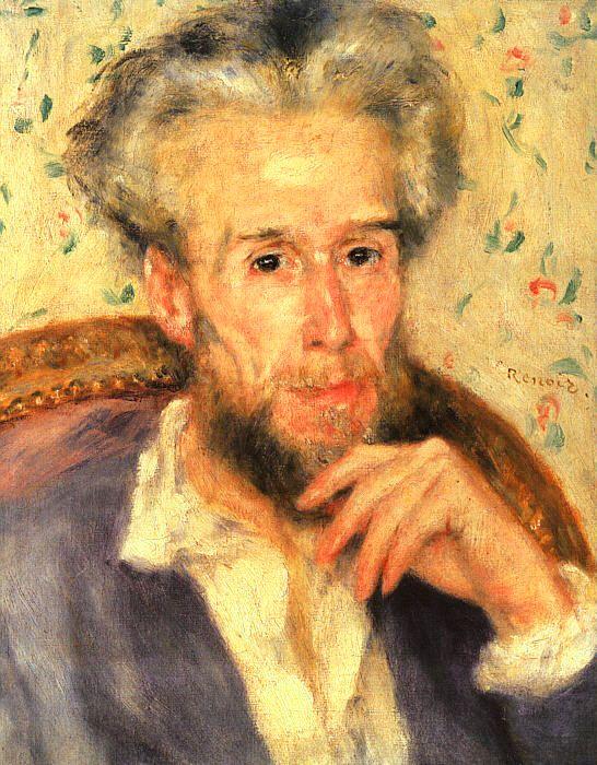 Pierre Renoir Portrait of Victor Chocquet Germany oil painting art